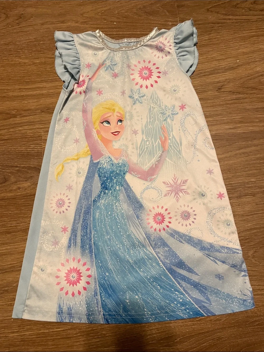 Disney Frozen Elsa Princess Costume Dress Nightgown